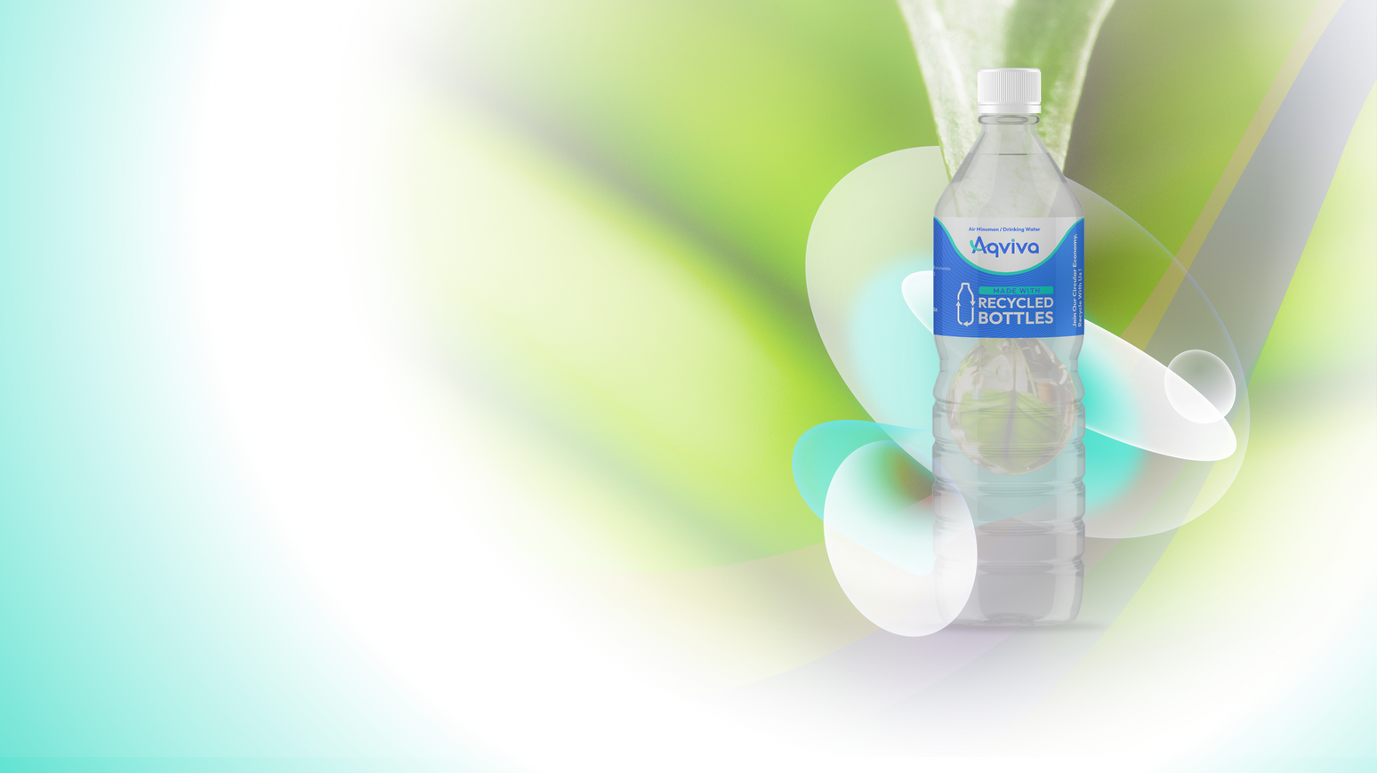 Aqviva rPET recycled bottled water Malaysia ESG